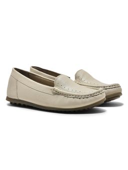 WOODLAND - Women's White Loafers