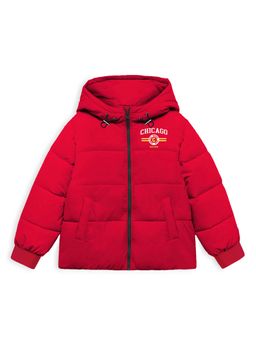 Trampoline - Red Solid/Plain Regular Fit Jacket