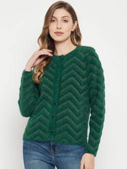 Madame - Winter Green Cardigan