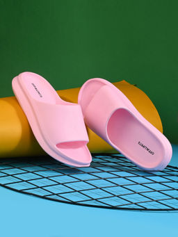 Off Limits - Women Pink Playa Slides