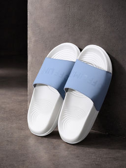 Off Limits - Men Blue Marshmallow Slides