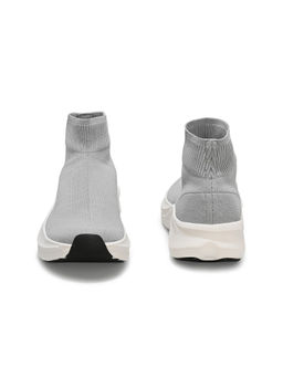 Off Limits - Grey Women Lace-Up Walking Shoes