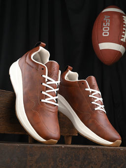 Off Limits - Tan Men's Lace-Up Sneakers