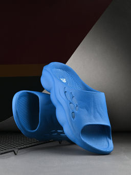Off Limits - Men Blue Breezy Slides