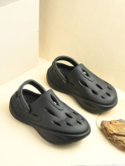 Off Limits - Men Black Coronado Clogs