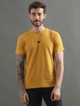 Royal Enfield - Mustard Re Vintage Poster T-Shirt