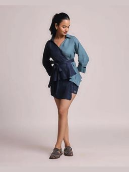B Label - Black Peplum Co-Ord Set