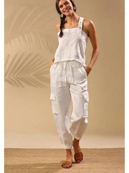 B Label - White Elm Dungaree Co-Ord Set