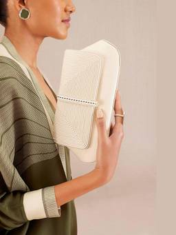 AMPM - Ivory Izrah Clutch