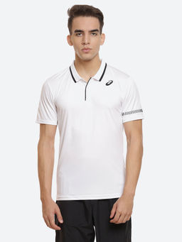 ASICS - Court Polo White Men Tennis T-shirts
