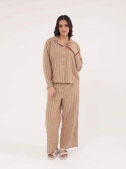 Slumber Jill - Classic Stripe Shirt with Pajama