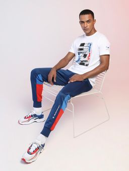 Puma - BMW M Motorsport Car Graphic Mens White Casual T-Shirt