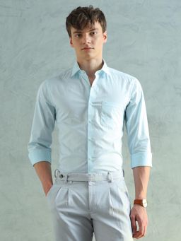 Arrow - Blue Solid Slim Fit Shirt
