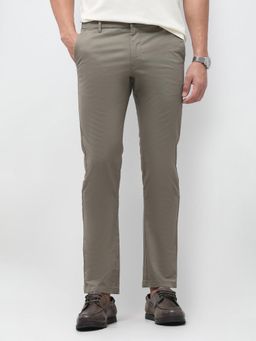 U.S. POLO ASSN. - Green Printed Slim Fit Trouser
