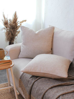 House This - Sahyadri Cushion Cover Natural