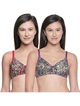 Bodycare - Perfect Coverage Padded Bra-Pack Of 2 - Multi-Color