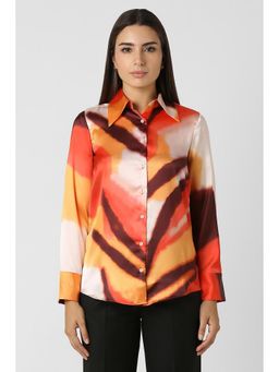 Van Heusen - Women Multi-Color Print Full Sleeves Casual Shirt