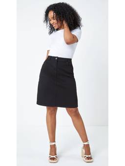 Tripursundari Fashion - Women Solid Black Mini Skirt