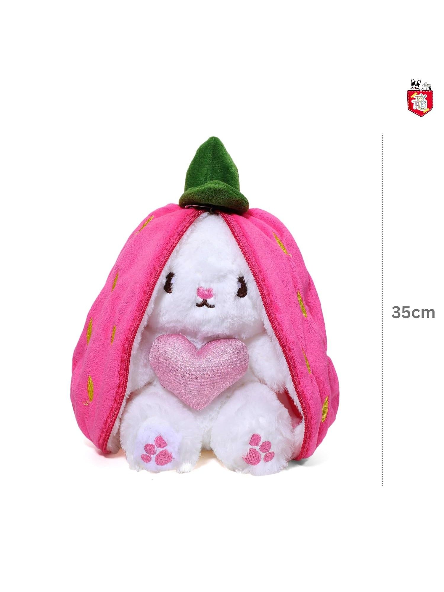 Buy TOYTALES Super Soft Zip Rabbit Stuffed Plush Soft Toy For