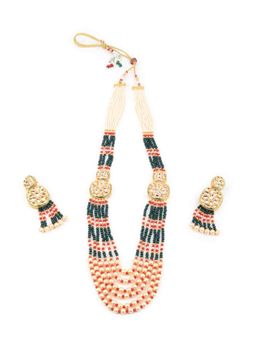 Odette - Women Multi-Color Double Sided Long Necklace Set