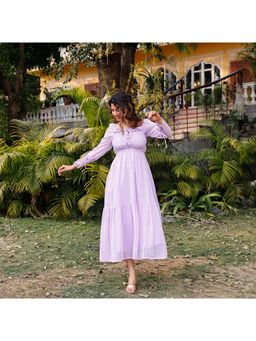 Noun - Katie Lavender Maxi Dress