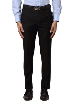 Park Avenue - Solid Black Trouser