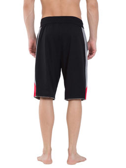 Jockey - Black & Grey Melange Active Shorts
