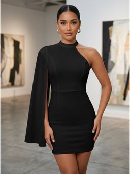 KOTTY - Women Black Viscose Rayon Dress