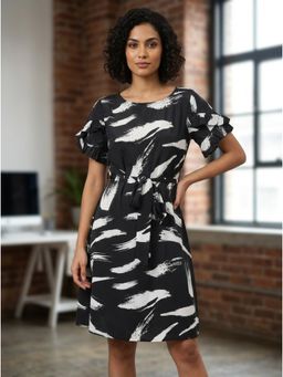 KOTTY - Women Black Polyester Dress