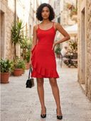 Red color option, Sold out, Currently selected