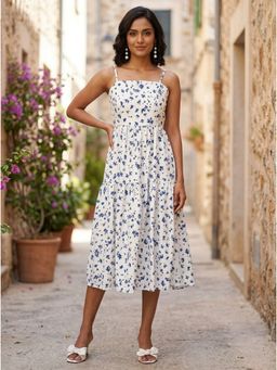 KOTTY - Women White Polyester Dress