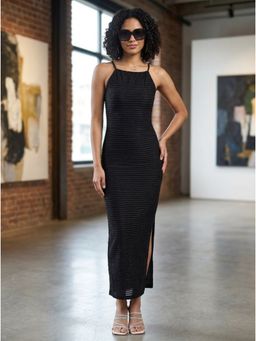 KOTTY - Women Black Polyester Dress
