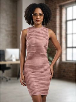 KOTTY - Women Pink Polyester Dress