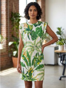 KOTTY - Women Green Polyester Dress