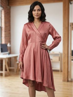 KOTTY - Women Pink Cotton Blend Dress