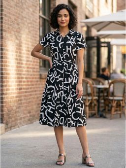KOTTY - Women Black Polyester Dress