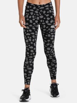Puma - Ess Animal Aop Womens Black Tights