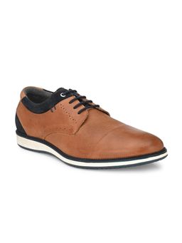 Delize - Mens Tan Solid Casual Shoes