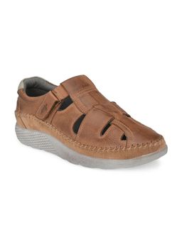 Delize - Mens Tan Solid Casual Shoes