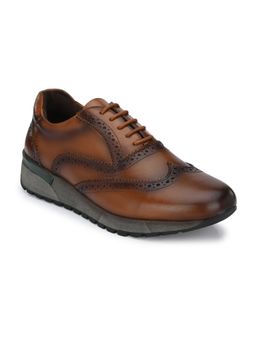 Delize - Mens Tan Solid Casual Shoes