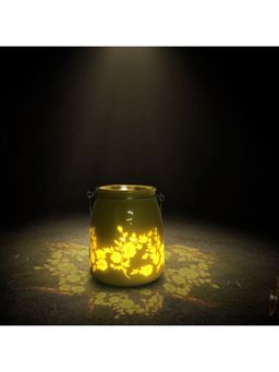 Voncasa - T Light Holder in Color - Yellow