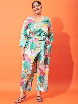 AAREIN - Multi-Color Printed Co-Ord Set