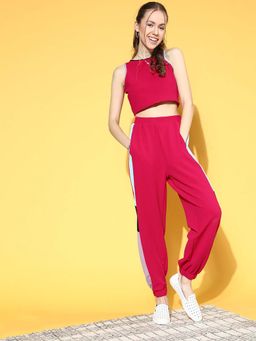 AAREIN - Pink Colorblock Co-Ord Set