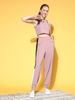 AAREIN - Mauve Colorblock Co-Ord Set