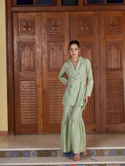 AAREIN - Green Printed Co-Ord Set