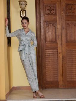 AAREIN - Green Printed Co-Ord Set