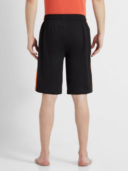 Jockey - Black & Golden Poppy Knit Sport Shorts