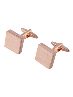 The Tie Hub - Square Rose Gold Cufflink