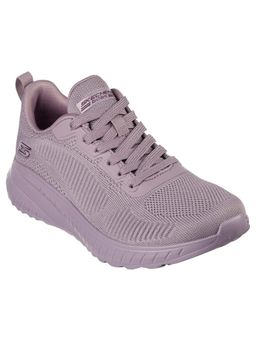 SKECHERS - BOBS SQUAD CHAOS - FACE OFF Purple Running Shoes