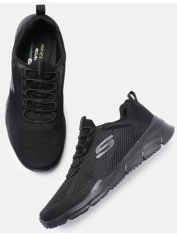 SKECHERS - Men Black Running Shoes